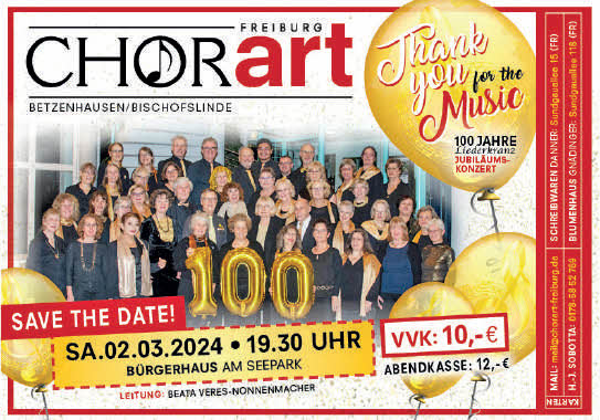 100 Jahre Liederkranz/CHORart