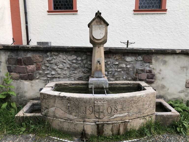 Ein Brunnen mit besonderer Geschichte…