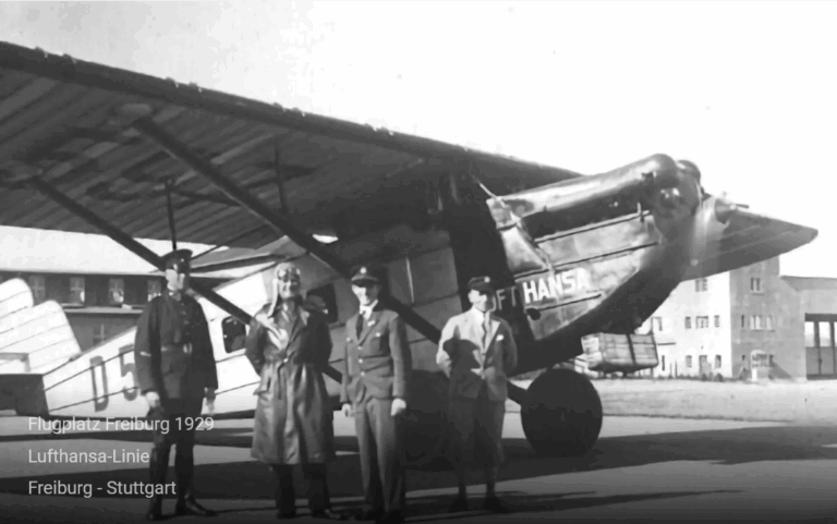 Lufthansa-Flug von Freiburg nach Stuttgart