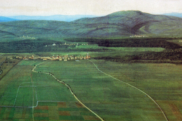 Betzenhausen im Lerchplan (1852)